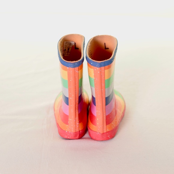 Hunter Kids Rainbow Glitter Rain Boots Toddler/Kids Unisex Size UK 8 / US 9B 10G - Picture 4 of 10